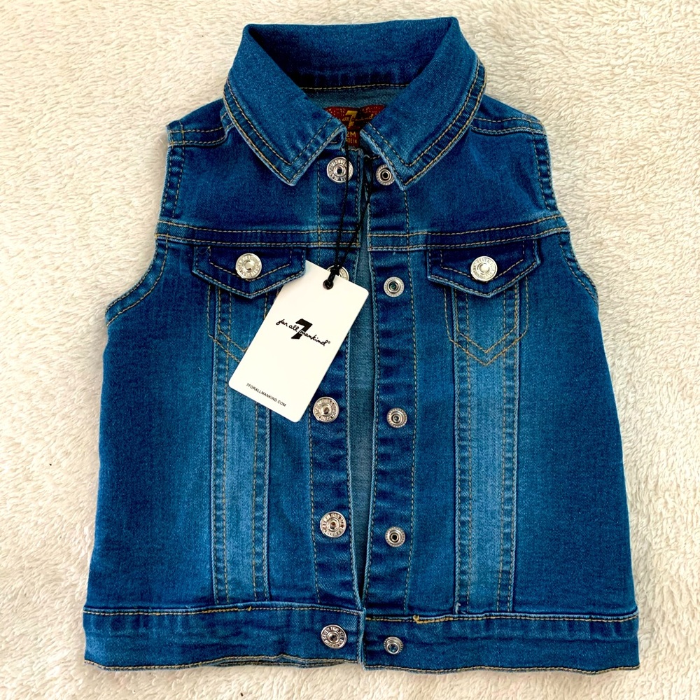 12M 7Seven Jeans vest